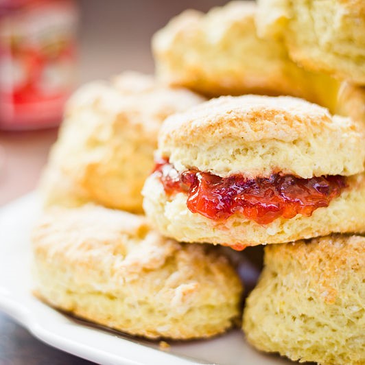 plate of scones